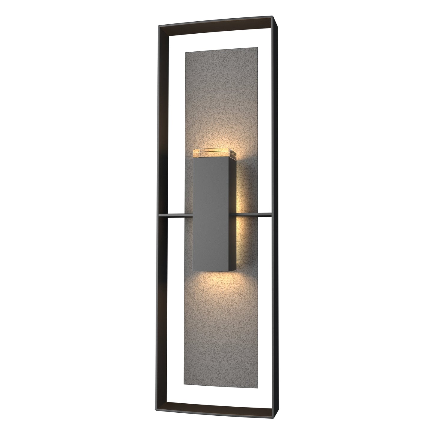 Shadow Box Tall Outdoor Sconce