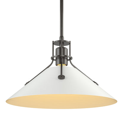 Henry Medium Steel Shade Pendant