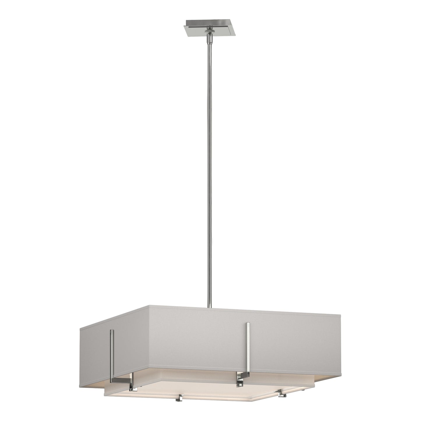 Exos Square Double Shade Pendant