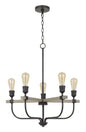60W X 5 Sion Metal Chandelier