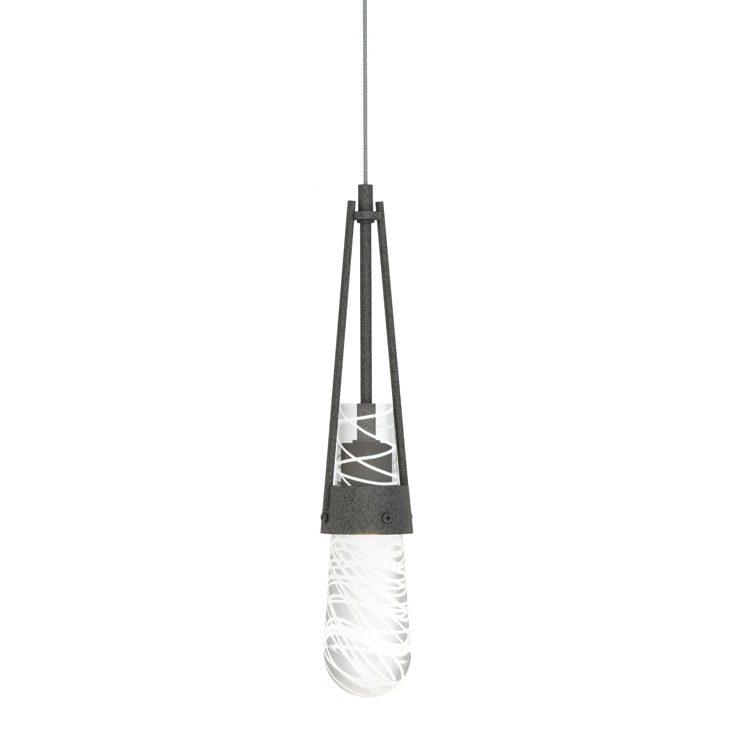 Link Blown Glass Low Voltage Mini Pendant
