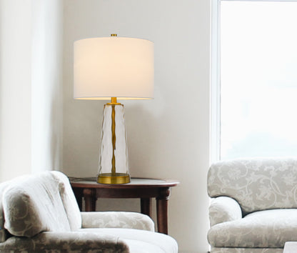 100W Heber Glass Table Lamp