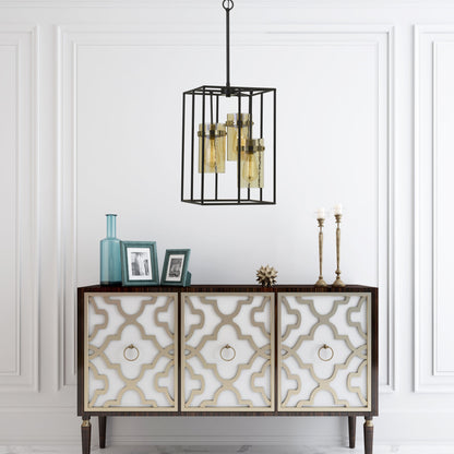 60W X 3 Cremona Glass Pendant Fixture