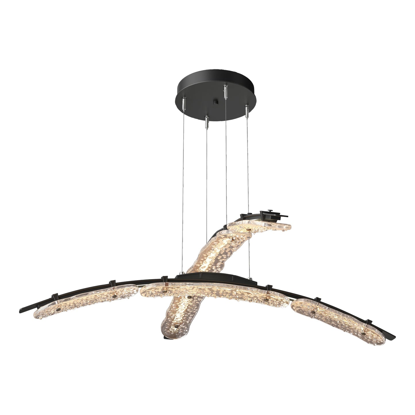 Glissade Double Large LED Pendant