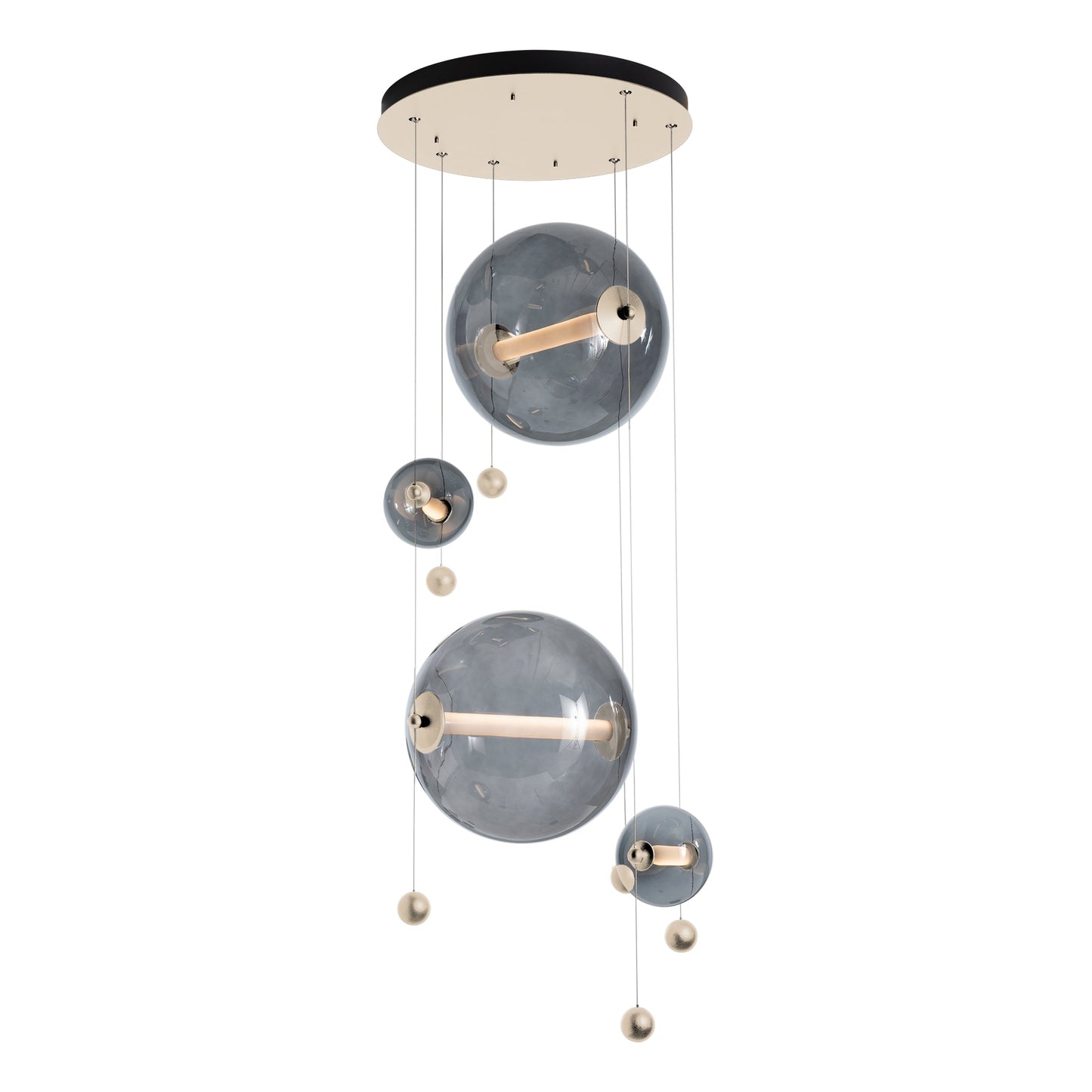 Abacus 4-Light Round LED Pendant