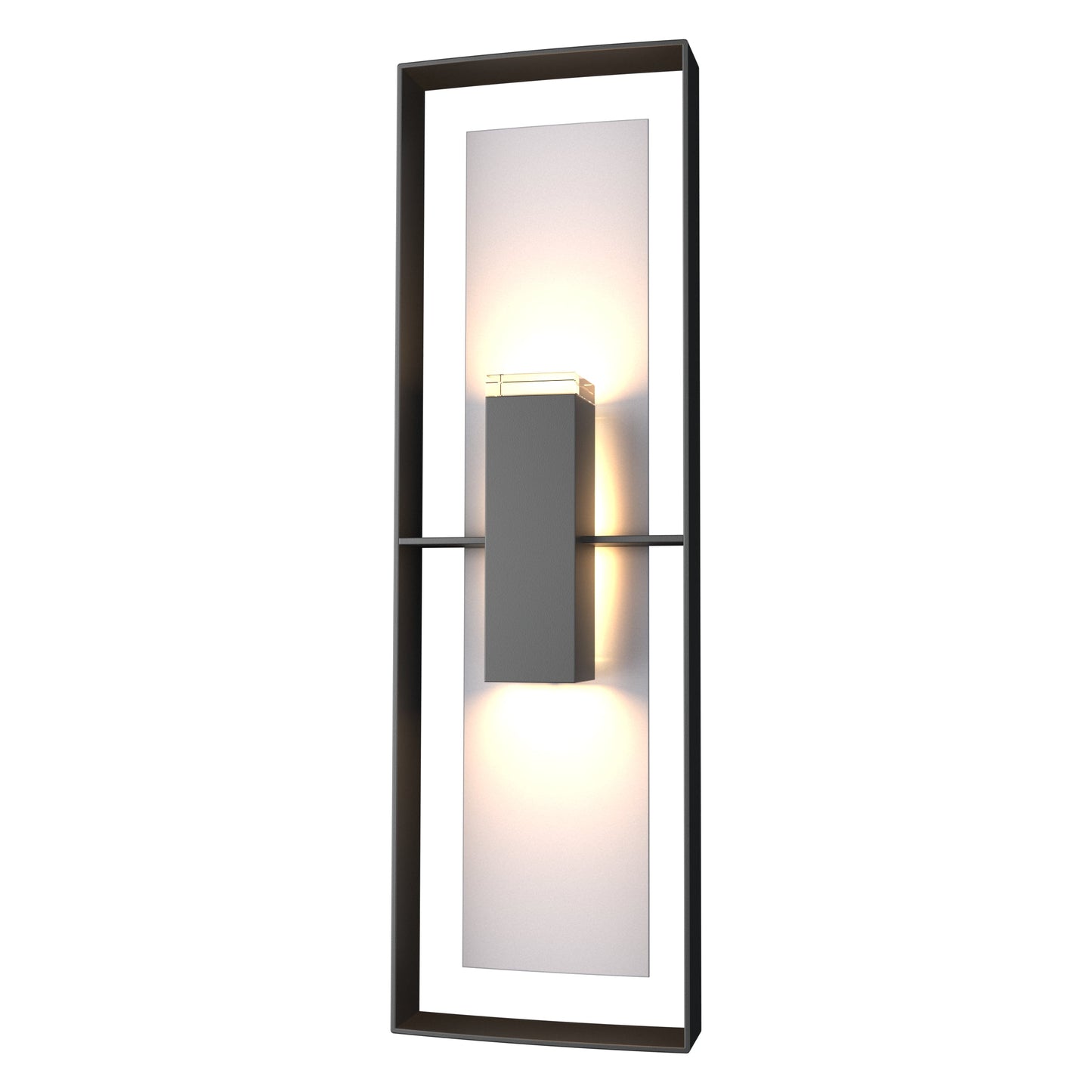 Shadow Box Tall Outdoor Sconce