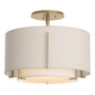 Exos Small Double Shade Semi-Flush