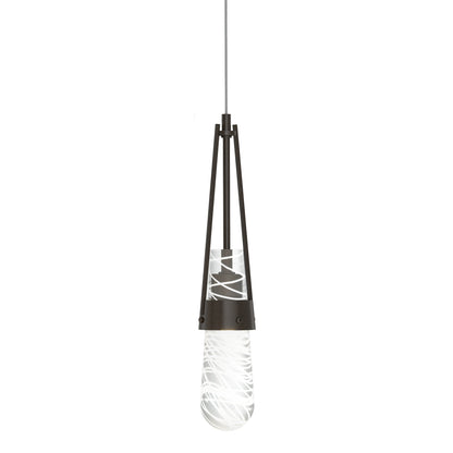 Link Blown Glass Low Voltage Mini Pendant