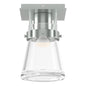 Erlenmeyer 1 Light Semi-Flush