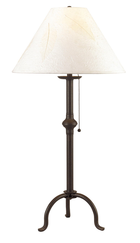 75W Pennyfoot Iron Table Lamp W/Pull Chain Switch
