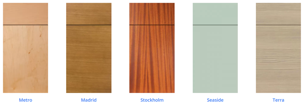 Custom Frameless Cabinet 24 in. base cabinet with 2 full-height height doors