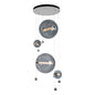Abacus 4-Light Round LED Pendant