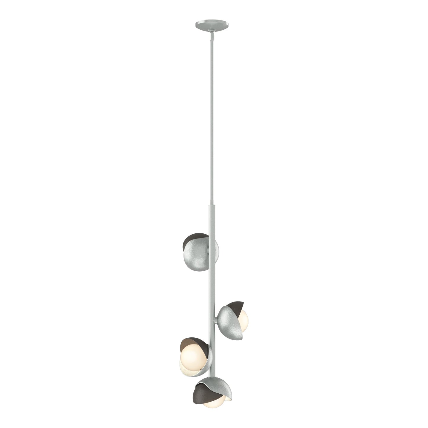 Brooklyn 4-Light Double Shade Vertical Pendant