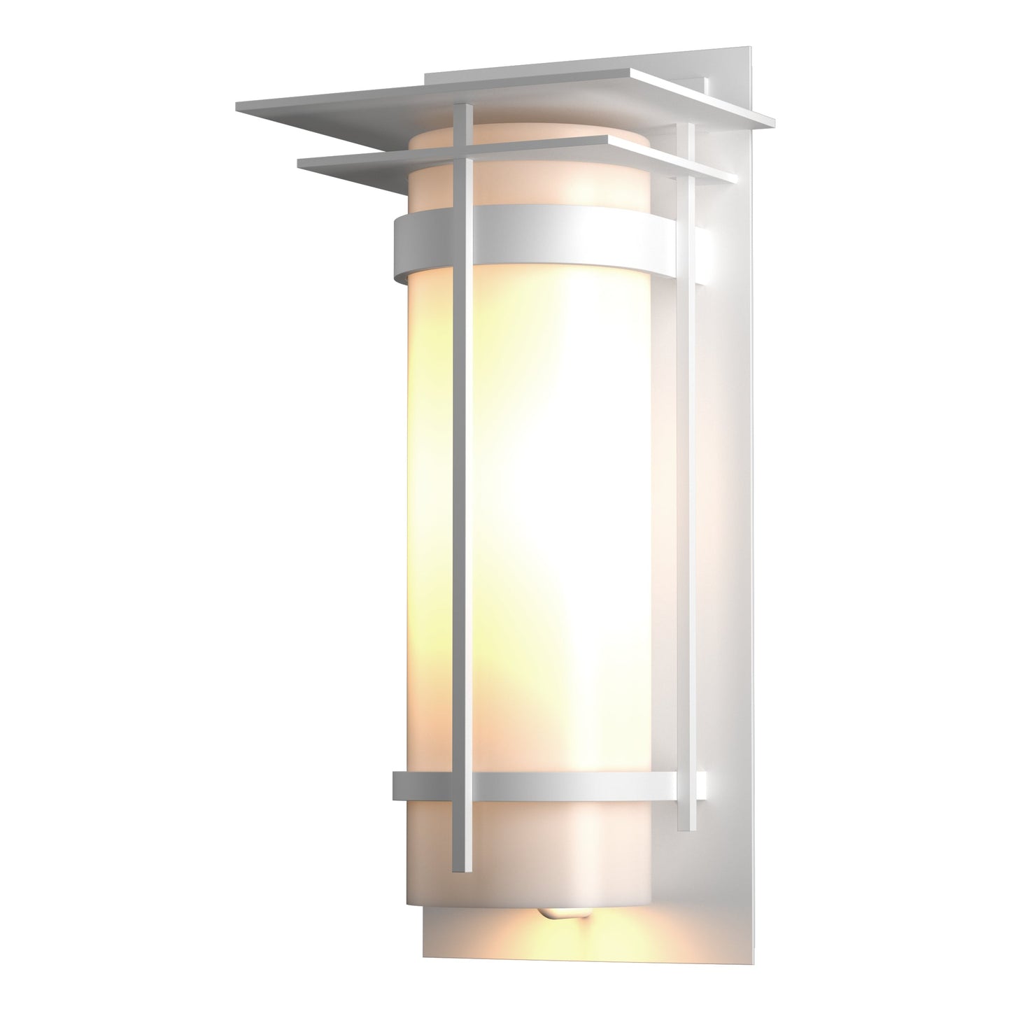 Banded with Top Plate Large Outdoor Sconce
