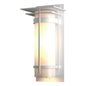 Banded with Top Plate Large Outdoor Sconce