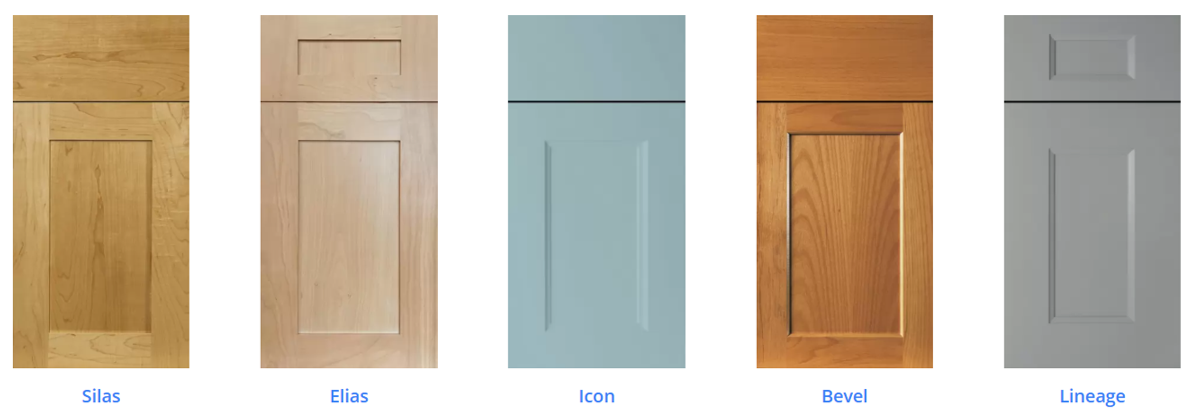 Luxury Frameless Cabinet 36 in. sink base with 2 doors and sink panel