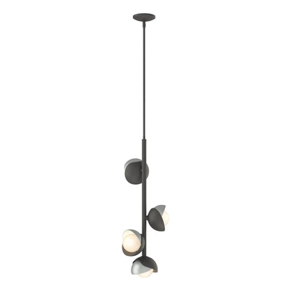 Brooklyn 4-Light Double Shade Vertical Pendant