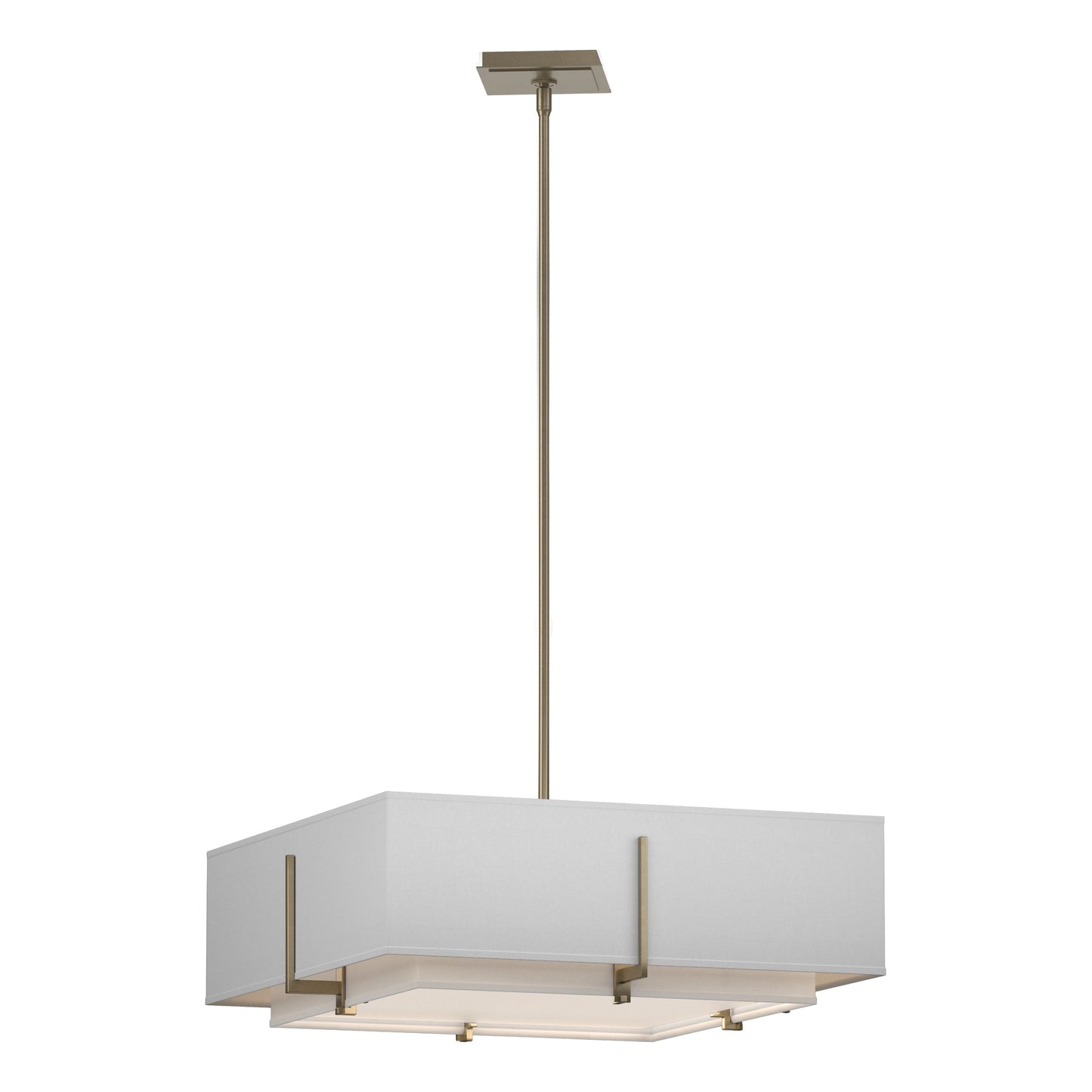 Exos Square Double Shade Pendant