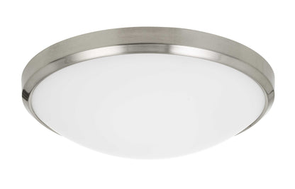 Led Dimmable Ceiling Flush Mount With Glass Diffuser