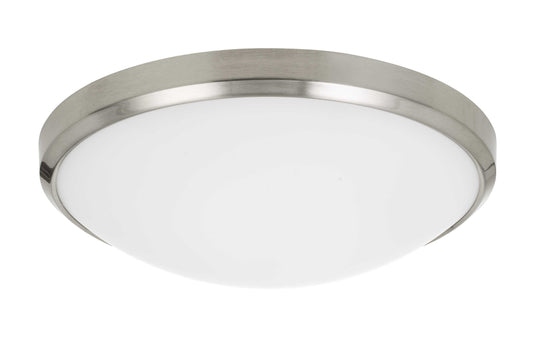 Led Dimmable Ceiling Flush Mount With Glass Diffuser