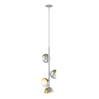 Brooklyn 4-Light Double Shade Vertical Pendant