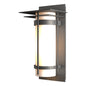 Banded with Top Plate Outdoor Sconce