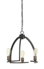 60W X 3 Kinder Metal 3 Light Chandelier