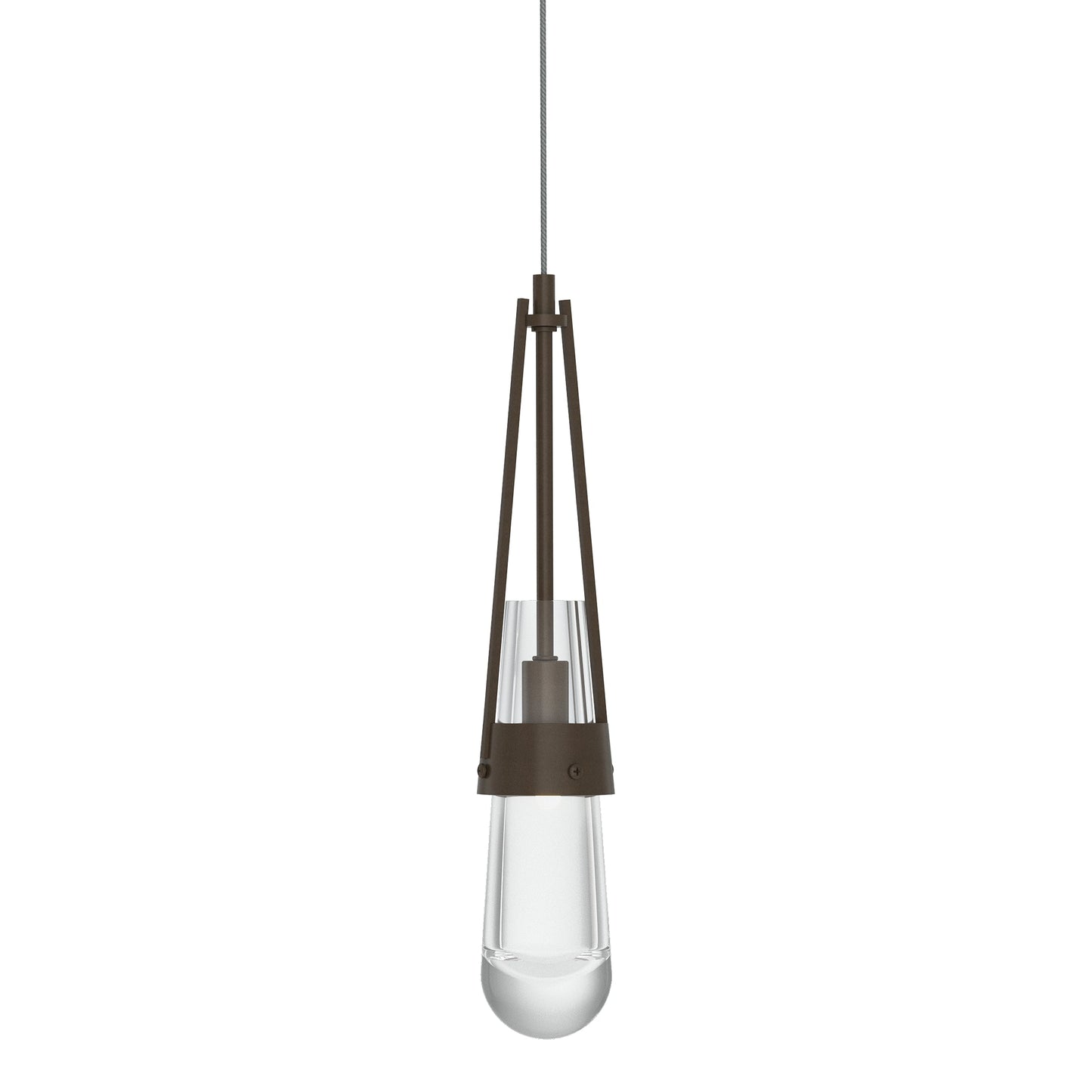 Link Clear Glass Low Voltage Mini Pendant