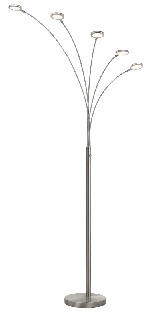 Cremona Integrated Led Metal Arc Floor Lamp