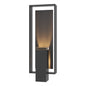 Shadow Box Large w/Slate Outdoor Sconce