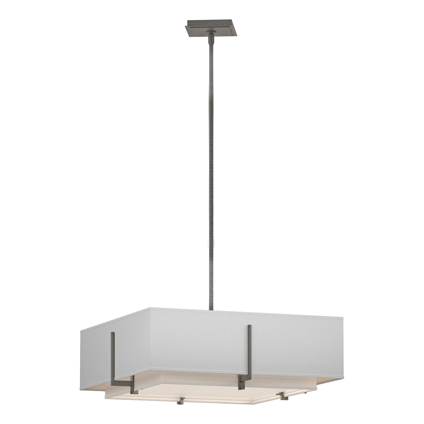 Exos Square Double Shade Pendant
