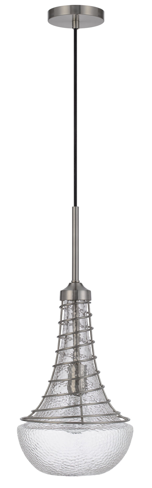 60W Baraboo metal/glass mini pendant