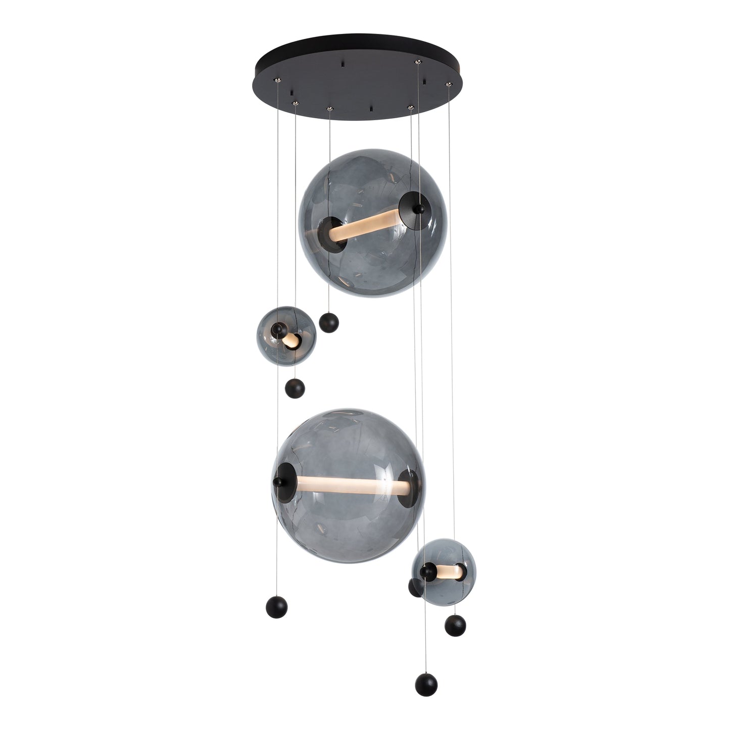 Abacus 4-Light Round LED Pendant