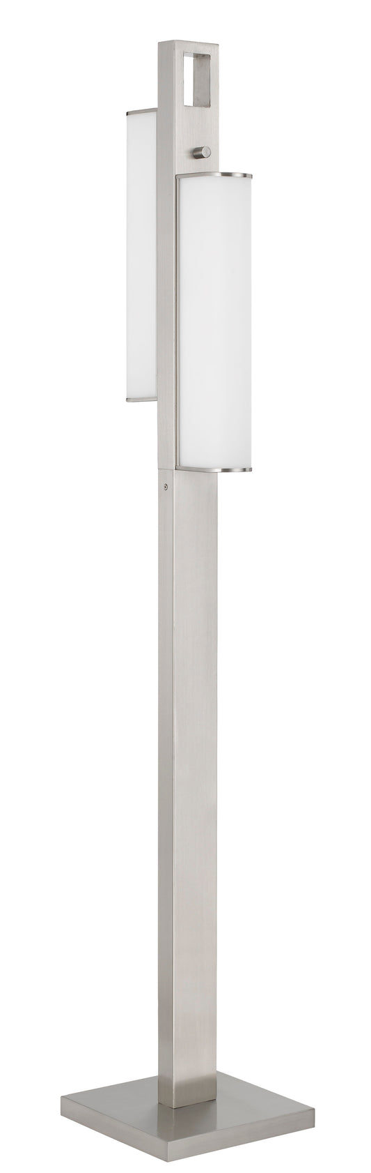 Zamora Dual Led Metal Floor Lamp With Dimmer Switch
