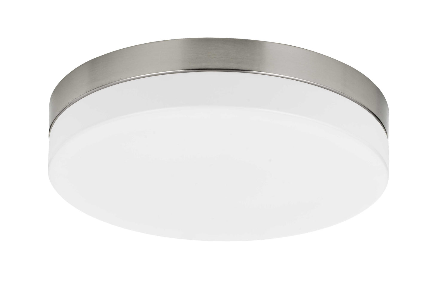 LED Ceiling  Acrylic and Metal Fixture in Brushed