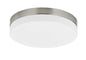 LED Ceiling  Acrylic and Metal Fixture in Brushed
