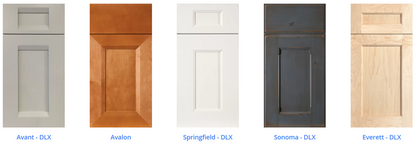 Custom Frameless Cabinet 18 in. upper cabinet 36 in. tall 12 in. deep with 1 door