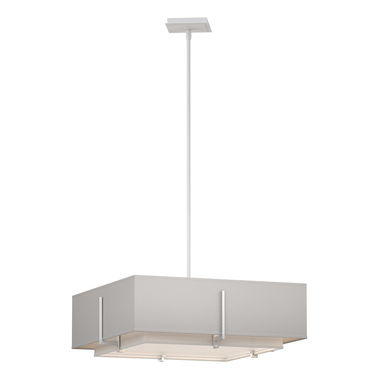 Exos Square Double Shade Pendant