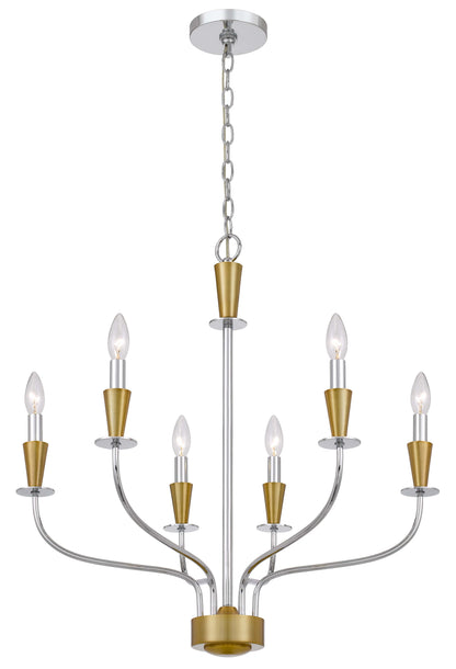 60W X 4 Weston Metal Chandelier