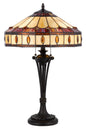 60W X 2 Tiffany Table Lamp
