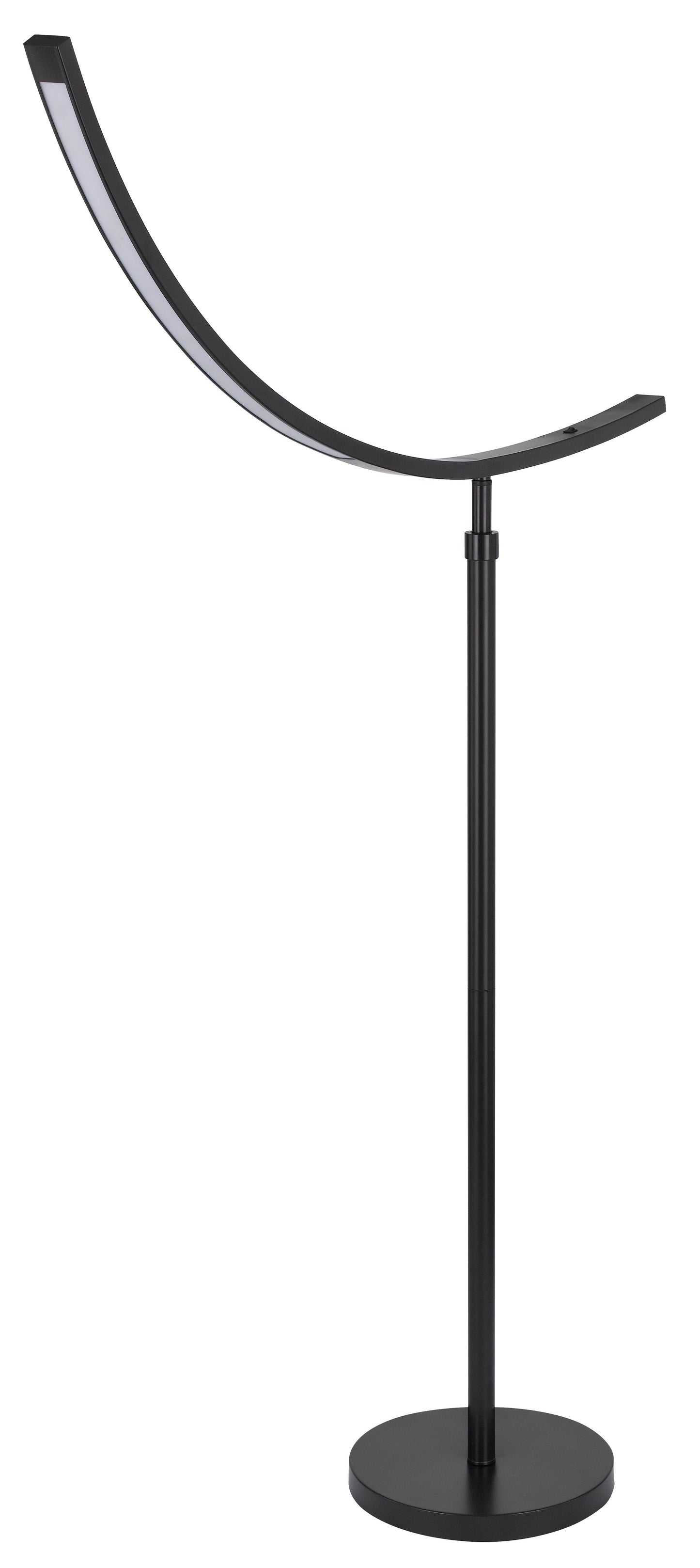 17W, 3K, 1200 Lumen Metal Intergrated Led Adjustable Floor Lamp