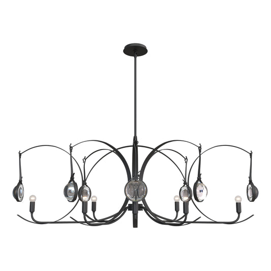 Optic 8-Light Oval Pendant