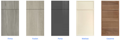 Custom Frameless Cabinet 18 in. upper cabinet 36 in. tall 12 in. deep with 1 door