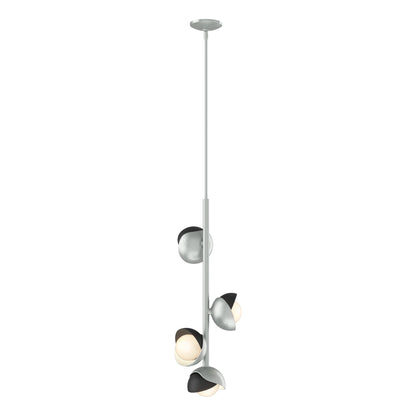 Brooklyn 4-Light Double Shade Vertical Pendant