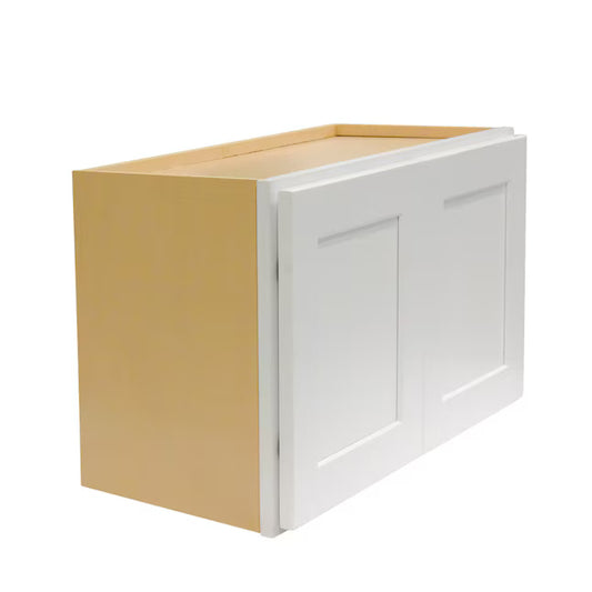 Value-Line Shaker 36 in. upper cabinet 24 in. tall 15 in. deep with 2-doors