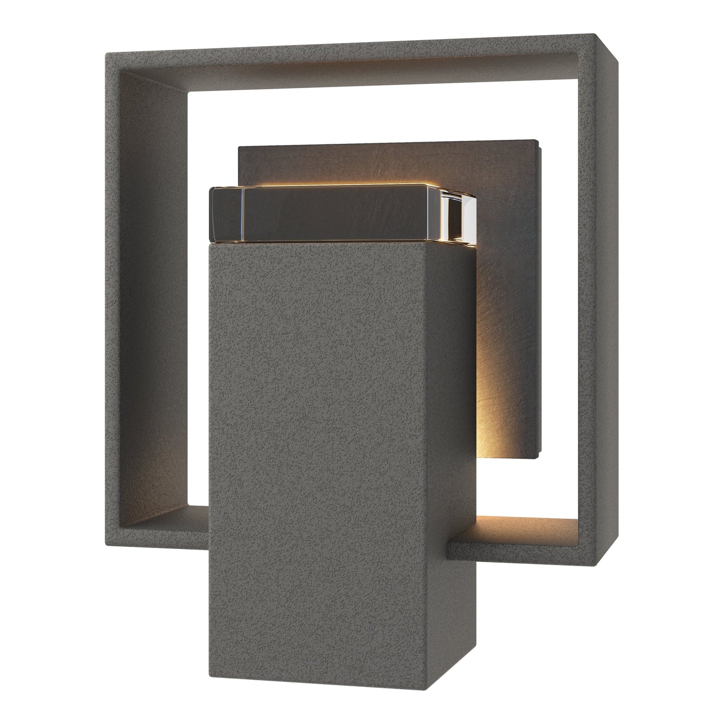 Shadow Box Small w/Slate Outdoor Sconce
