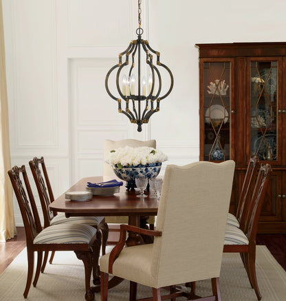 40W X 6 Howell Metal Pendant