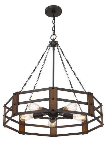 60W X 5 Provo Metal Chandelier