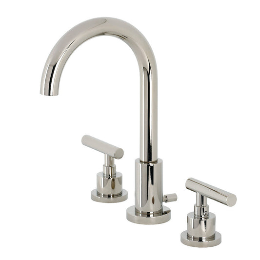 Manhattan Widespread Bathroom Faucet in Polished Nickel