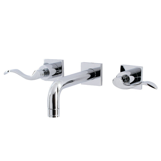 NuWave Wall-Mount Bathroom Faucet in Polished Chrome